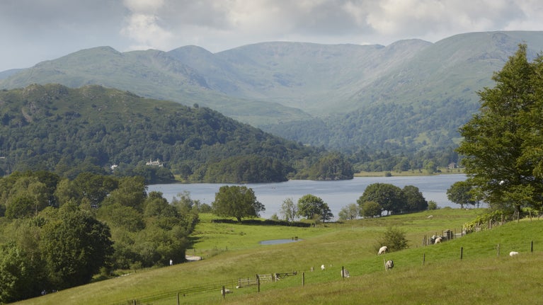 Fell and lake views from Wray